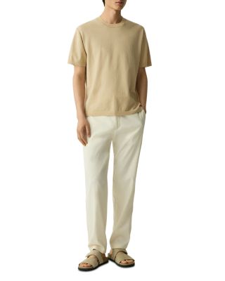 Relaxed Fit Short Sleeve Sweater  