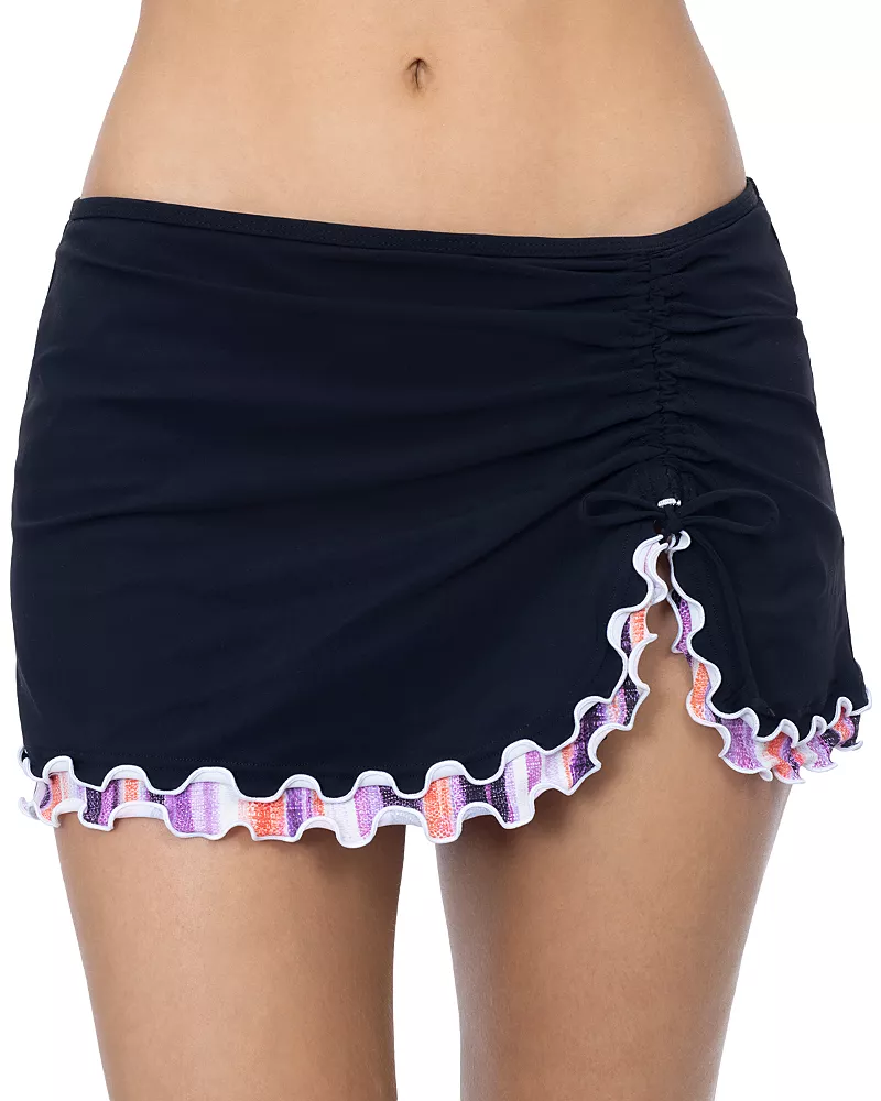 Profile by Gottex Tricolored Solid Side Slit Bottom