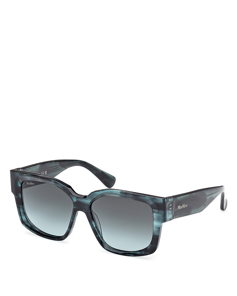 Max Mara Glimpse 54mm Round Sunglasses