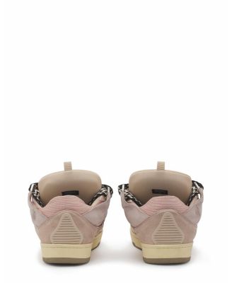  Unisex Leather Curb Sneakers