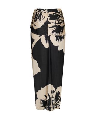 Luminosity Draped Maxi Skirt