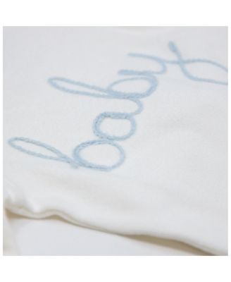 "baby" Embroidered Two Piece Set - Baby