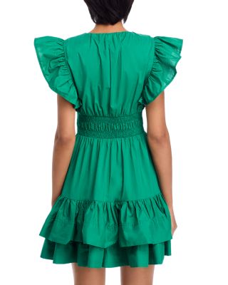 Flutter Sleeve Mini Dress - Exclusive