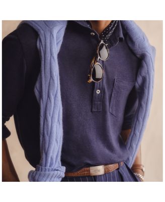 Men's Art Deco Leather Belt