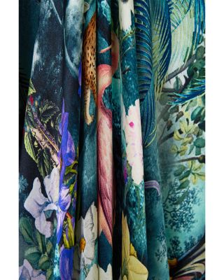 Silk Kaftan Swim Cover-Up