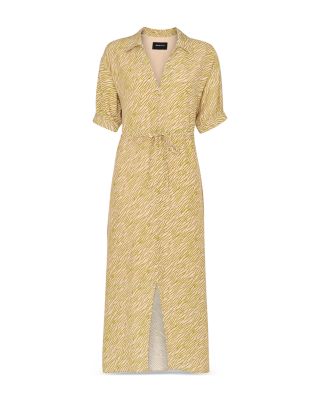 Petite Tiger Flame Midi Dress