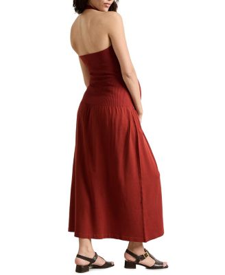 The Fiona Maternity Strapless Knit Dress