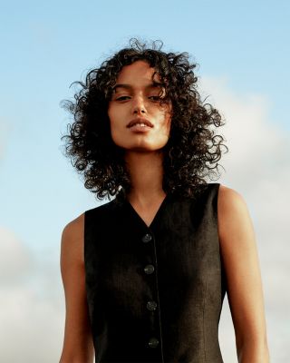 Molly Linen Waistcoat