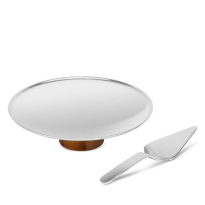 Pinnacle Cake Plate with Server - Exclusive