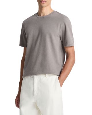 Birdseye Jacquard Short Sleeve Tee