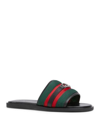 Gucci - Men's Interlocking G Slide Sandals