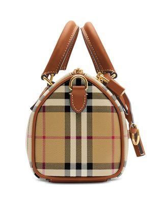 Mini Check Bowling Bag