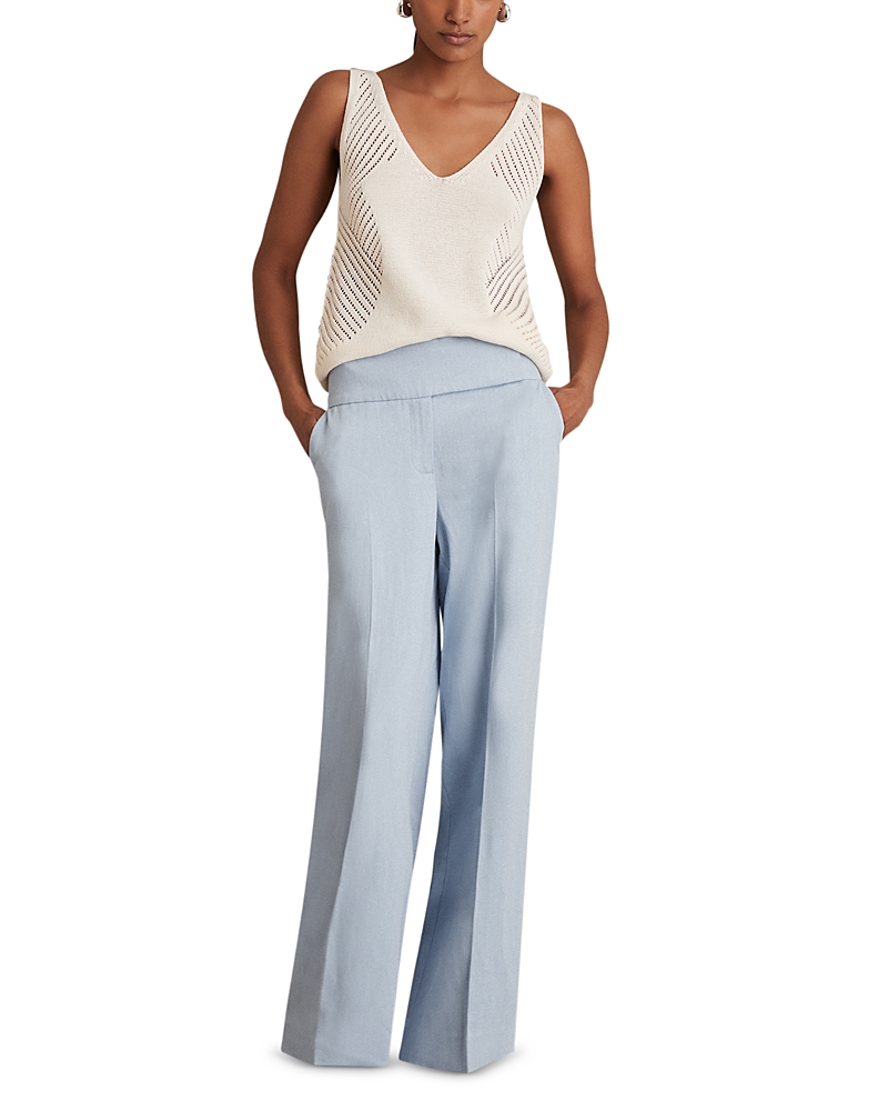 Reiss Delilah Wide Leg Trousers