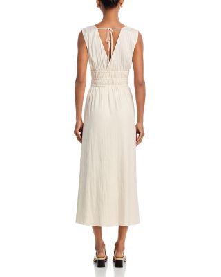 Lilith Tie Front Midi Dress