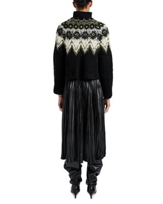 Lizzy Sweater in Textured Fair Isle