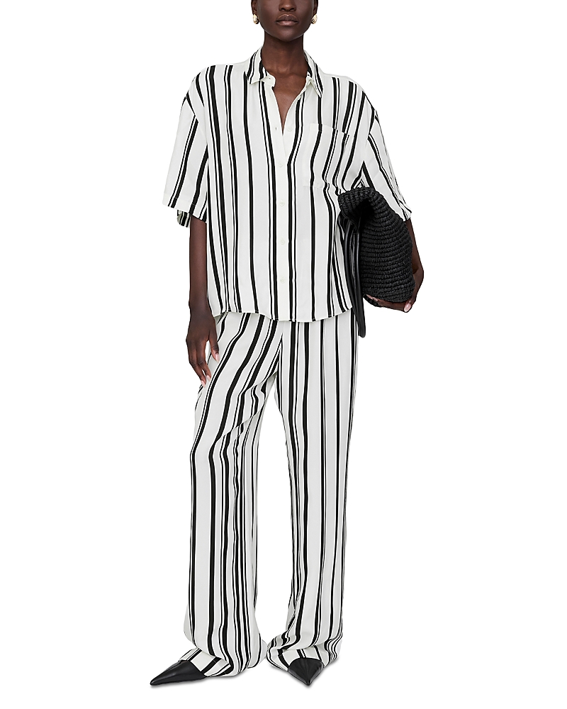ANINE BING COCO STRIPE SHIRT