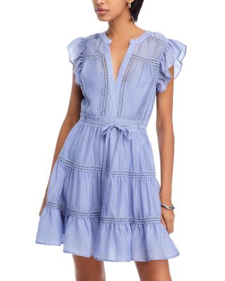 Ric Rac Flutter Sleeve Mini Dress - Exclusive