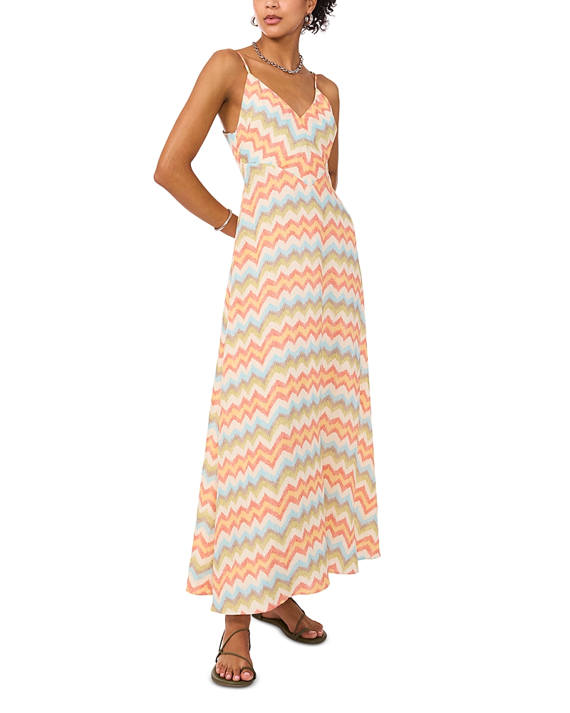 1.state Chevron Stripe Sundress