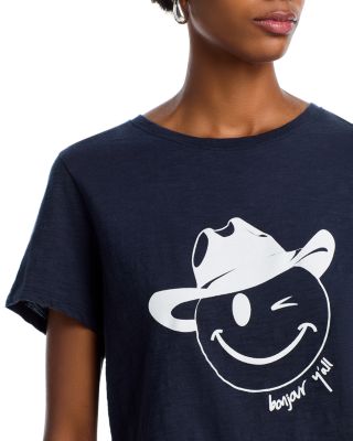 Bonjour Y'all Smiley Tee