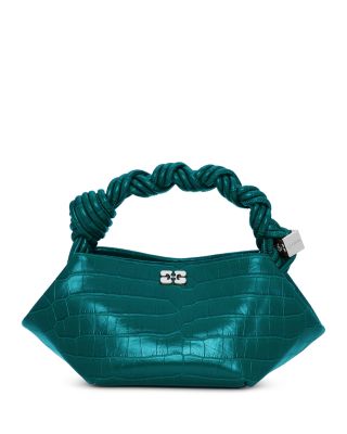 Bou Mini Croco Embossed Handbag
