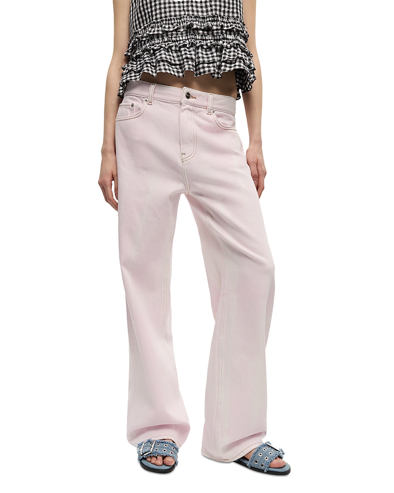 Ganni Pink Denim Jeans