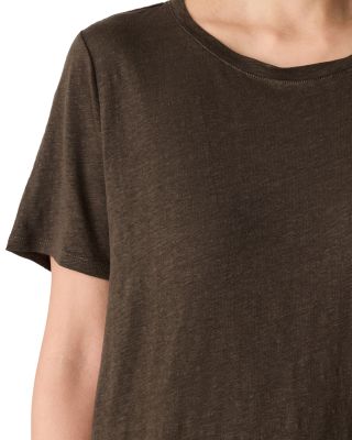  Linen Jersey Crewneck Tee