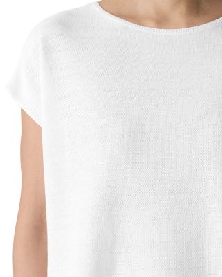 Boxy	Cap Sleeve Tee