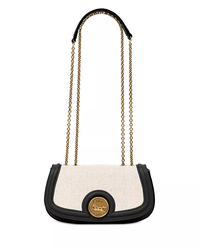 Chloe Horse Medal Mini Crossbody Bag