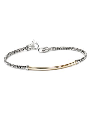Sterling Silver & 14K Yellow Gold JH Essentials Bracelet