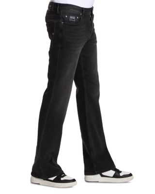 Straight Slouchy Fit Jeans in Black