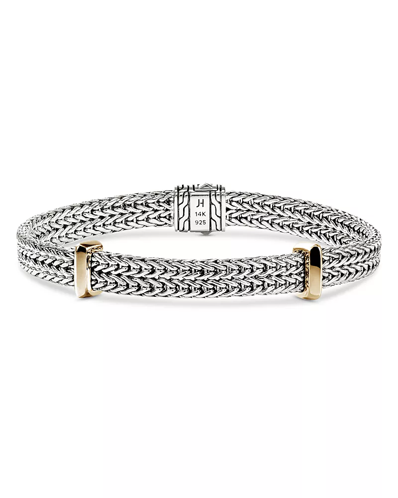 John Hardy Sterling Silver & 14K Yellow Gold Icon Link Bracelet