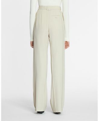 Tailored Wool-Blend Pants