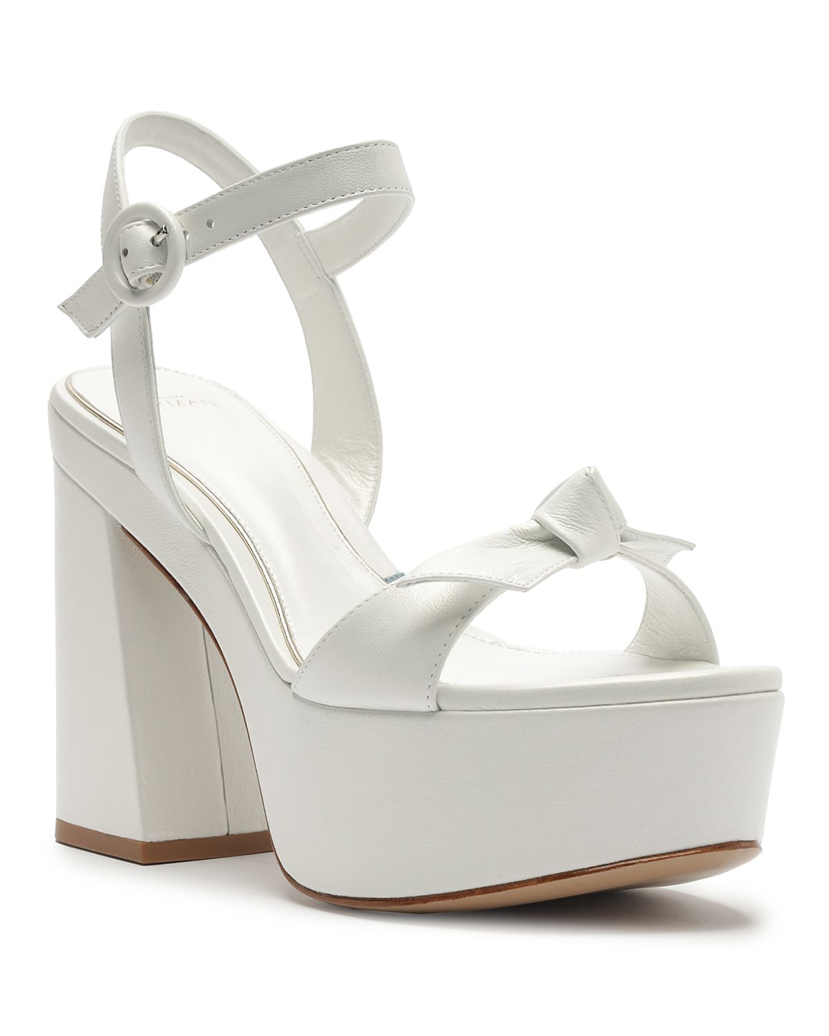 Alexandre Birman Women's Clarita Flare Platform Bridal Sandals