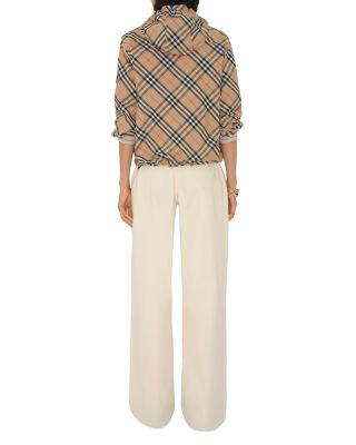 Salcombe Check Hooded Jacket