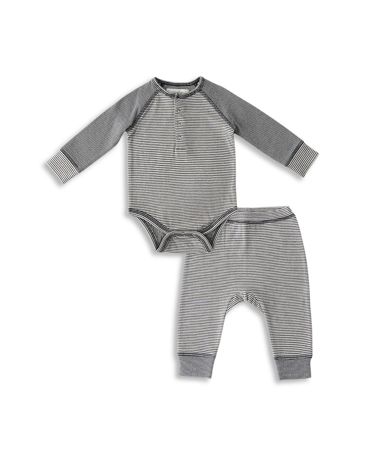 Pehr Unisex Sailor Stripes One Piece & Pants Set - Baby