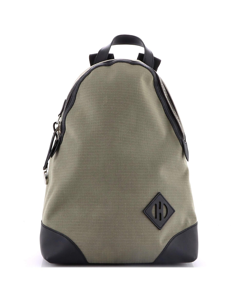 PRE-OWNED HERMES Pre-owned  Hermes Allback Backpack Bivouac Toile With Leather In Multi