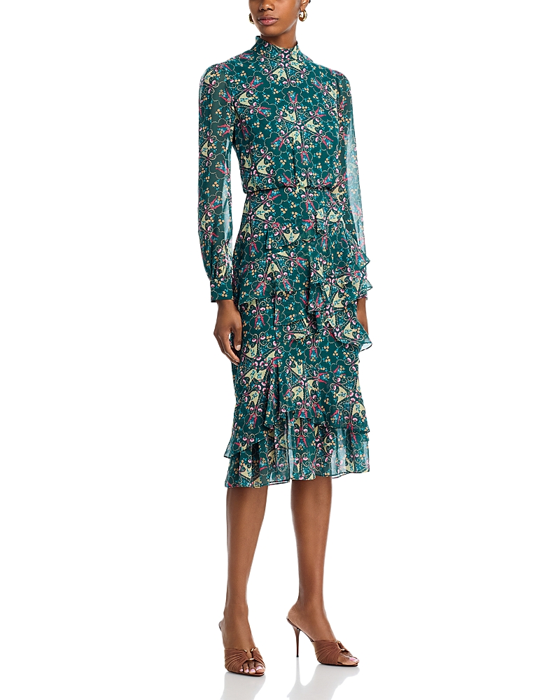 Saloni Isa Ruffled Dress