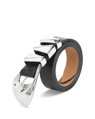 Women's Modern Western Leather Belt