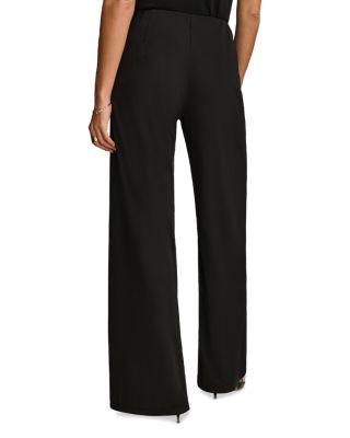 Flat Front Wide Leg Pants