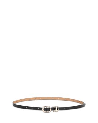 Women's Classic Skinny Leather Belt