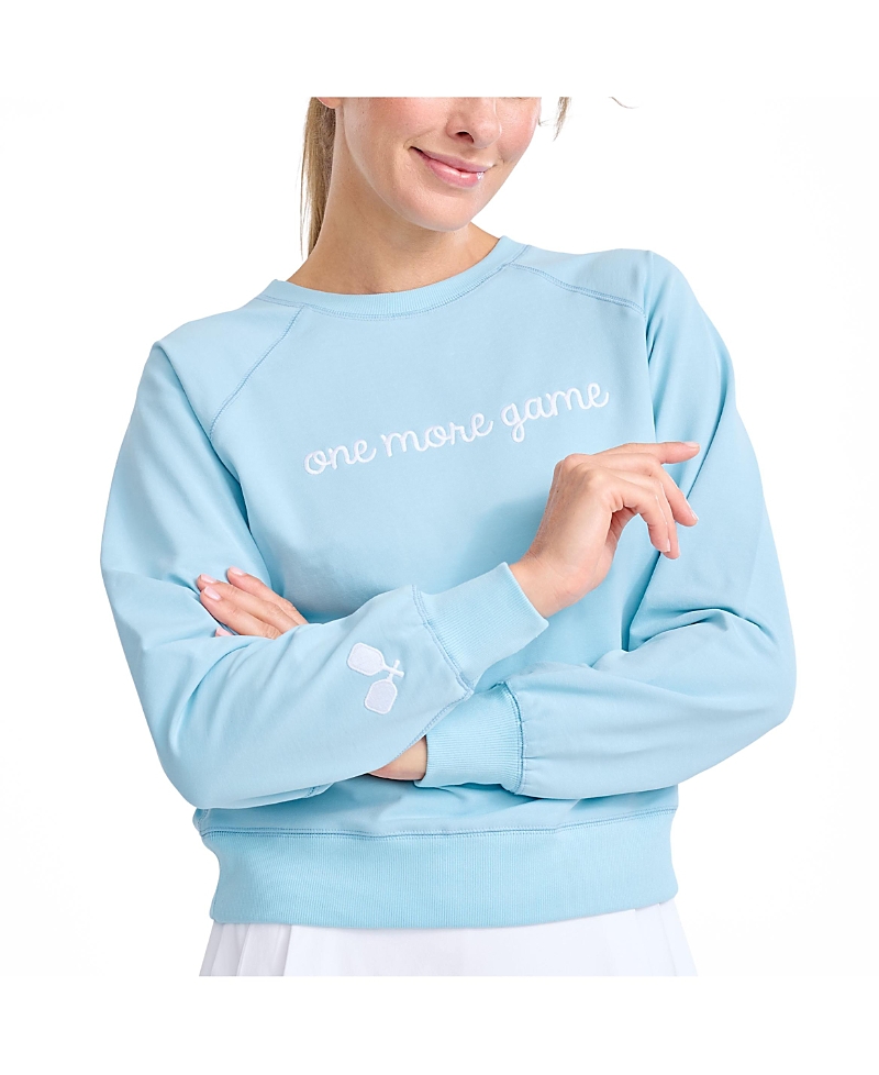 Ame & Lulu Love All Sweatshirt In Blue