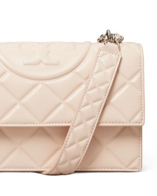 Small Fleming Leather Shoulder Bag