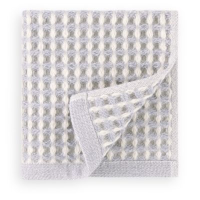 PURE Yarn Dyed Waffle Cotton 4-Piece Washcloth Set