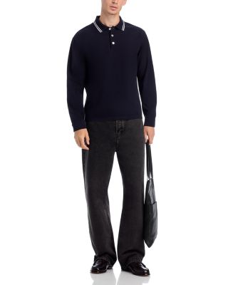 Pique Regular Fit Long Sleeve Polo Shirt  