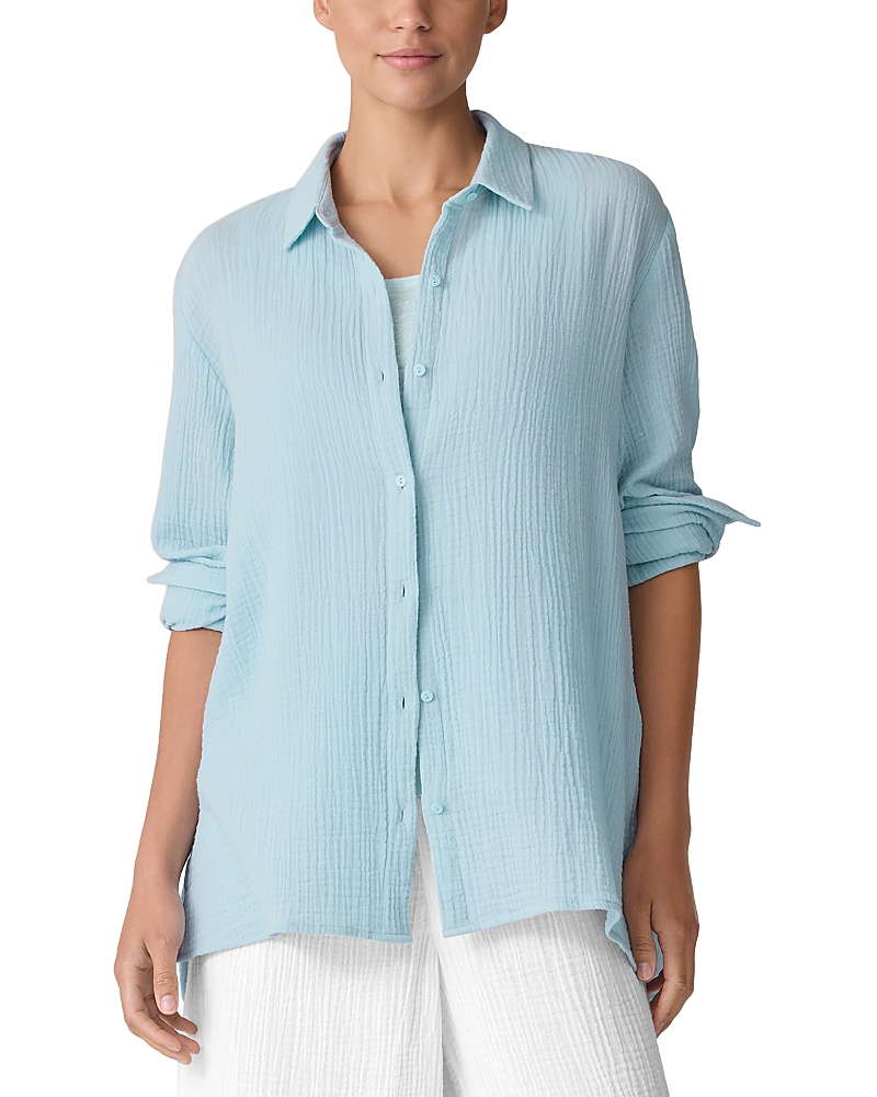 Eileen Fisher Classic Collar Easy Shirt