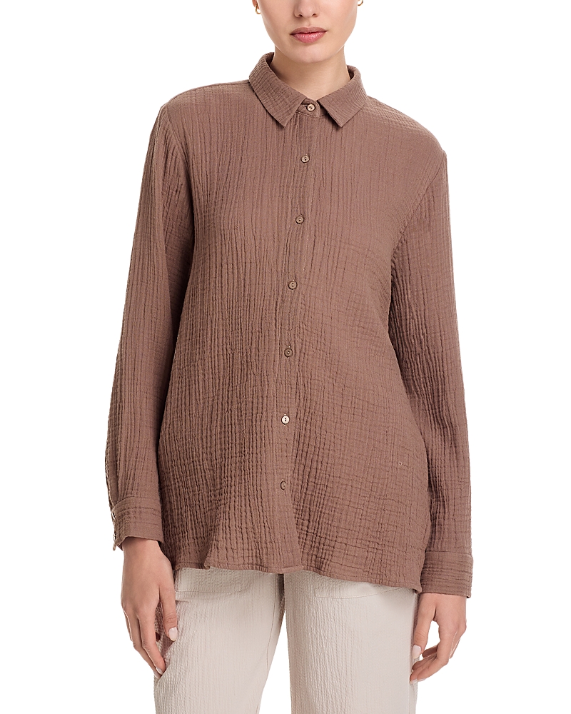 Eileen Fisher Classic Collar Easy Shirt