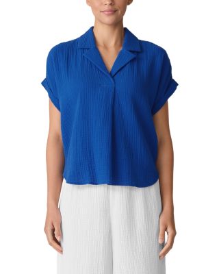 Notch Collar Top