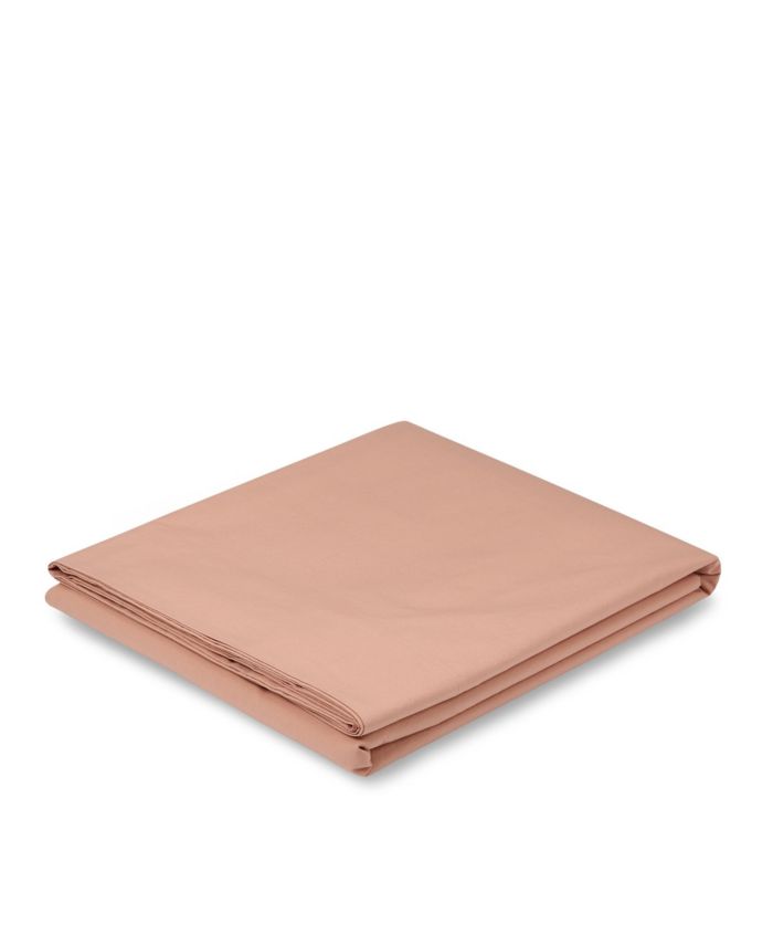 Washed Cotton Percale Flat Sheet