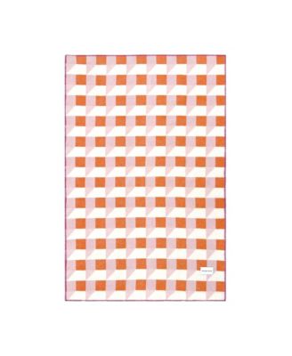 Cubics Blanket, 4.25' x 6.5'