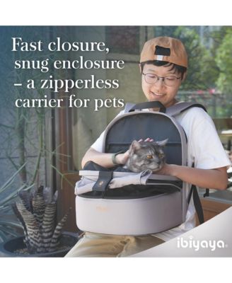  Panorama Zipper-Free Small Pet Travel Carrier